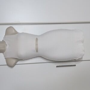 Clayton White Mini dress Size Large